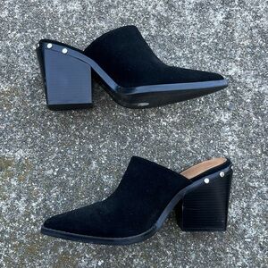 Zara Elegant Black Women's Mules